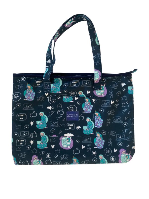 Women-In-Marketing-Bulgaria TOTE BAG with COMMUNITY CUSTOM PRINT