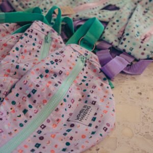 Crossbody Banana bag, perfect for everyday use (2026 Collection - Mint or Lavender)